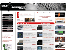 Tablet Screenshot of catmusic.es
